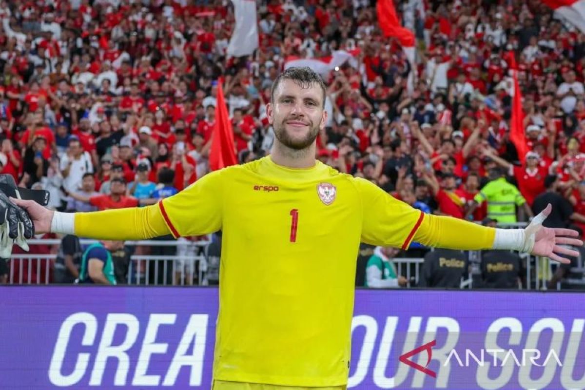 Lolos ke Piala Dunia 2026 bersama skuad Garuda adi mimpi paling indah bagi Maarten Paes