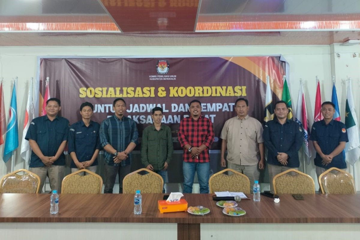 Jelang debat terbuka, Polres Bengkalis monitoring persiapan penyelenggaraan