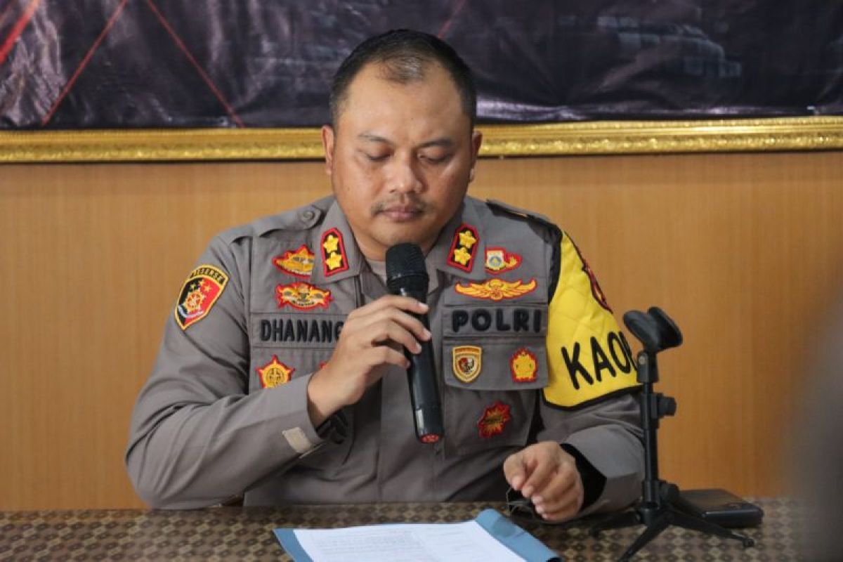 Polres Magelang Kota Tahan  Pemuda miliki 200 gram sabu