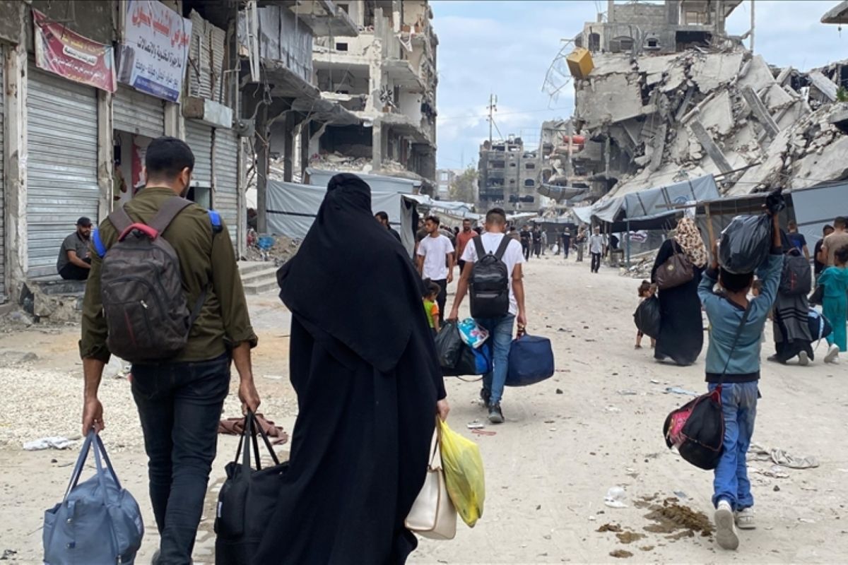 Sebanyak 400 ribu orang terjebak di Gaza utara di tengah