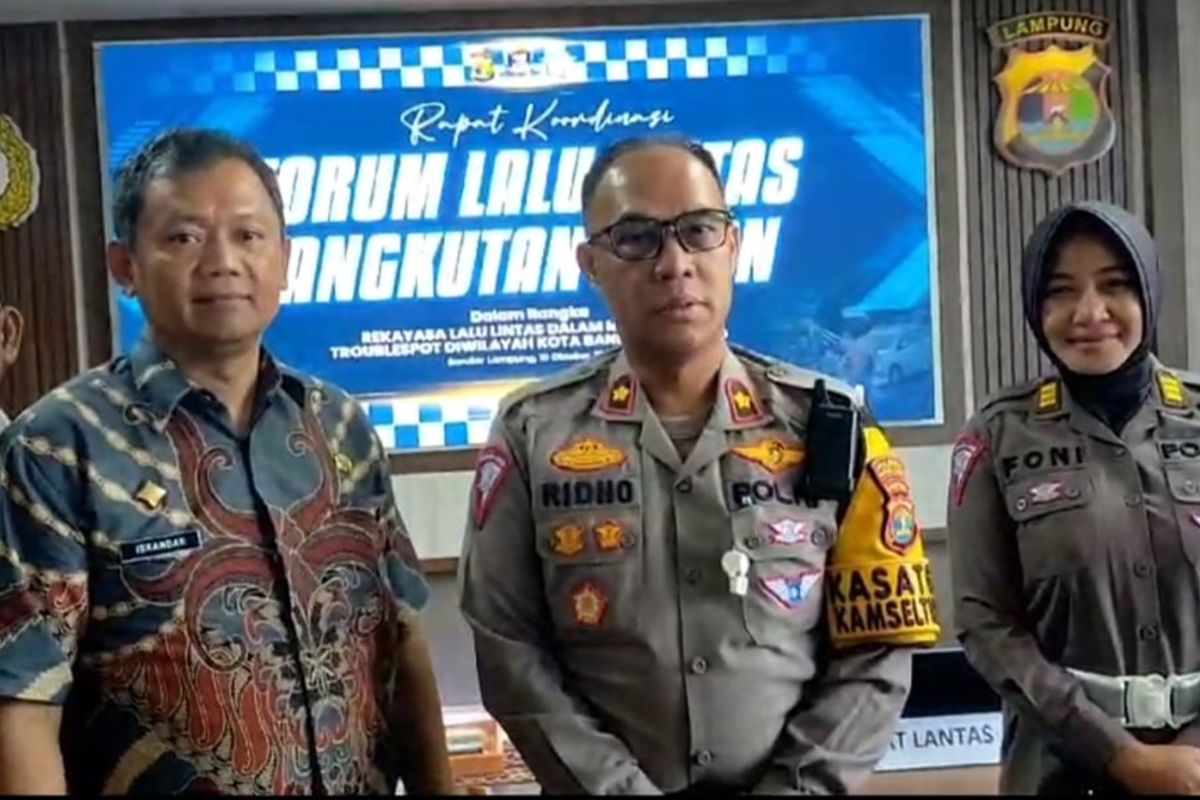 Polresta Bandarlampung usulkan pemasangan traffic light di daerah rawan macet