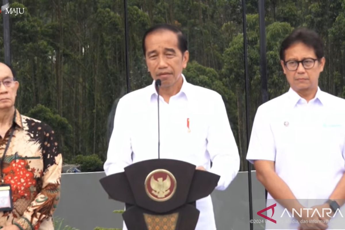 Presiden Jokowi resmikan operasional RS Hermina bertaraf internasional di IKN