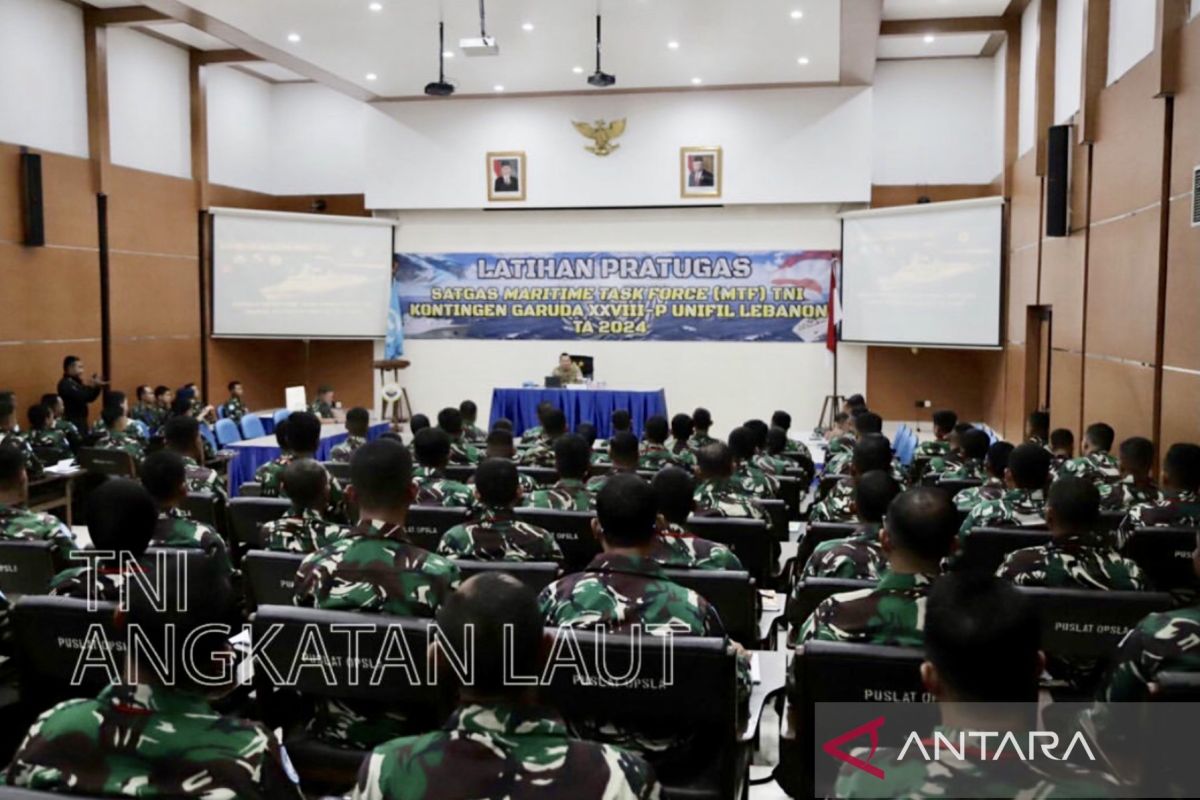 TNI AL kembali siapkan 120 prajurit untuk MTF UNIFIL di Lebanon