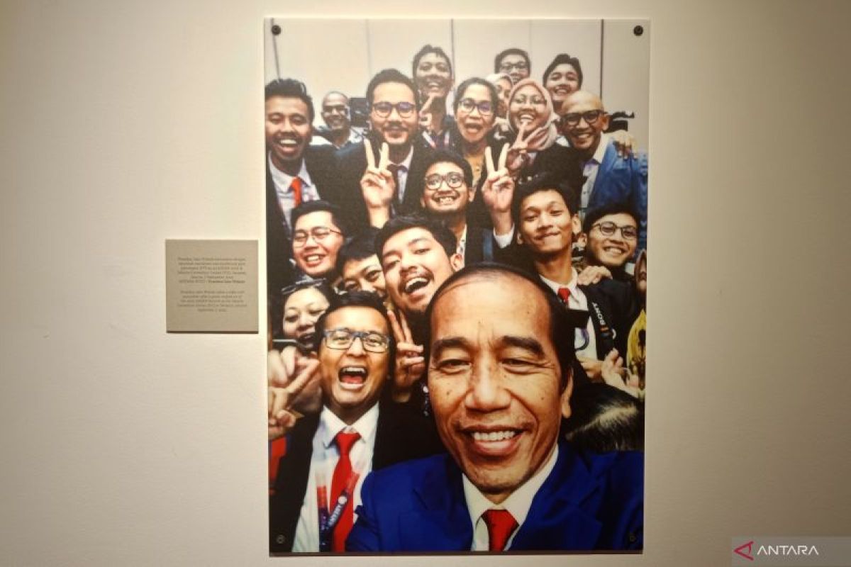 Pameran foto "Legasi Jokowi" digelar di Antara Heritage Center Jakarta