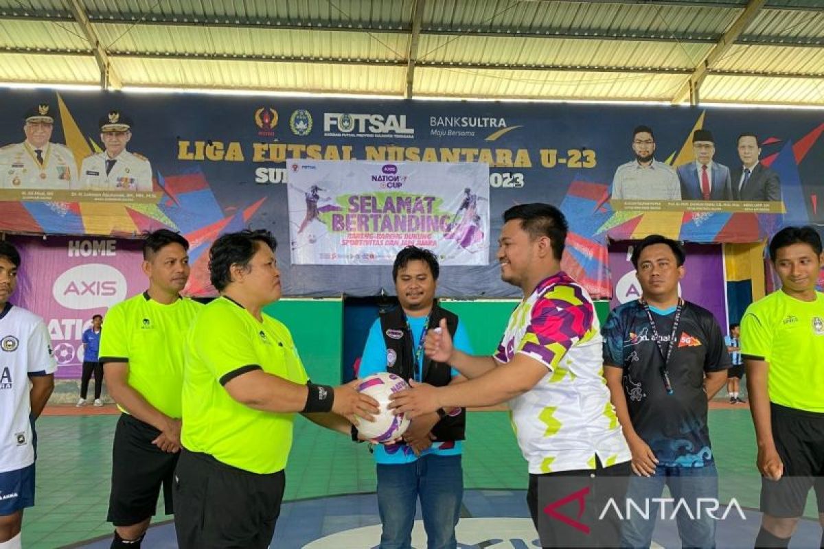 Turnamen Futsal AXIS Nation Cup diikuti 40 SMA/SMK se-Sultra