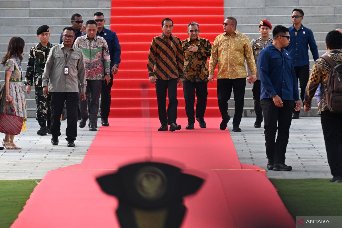 Jokowi kesal kepemimpinan wasit saat pertandingan Timnas Indonesia vs Bahrain