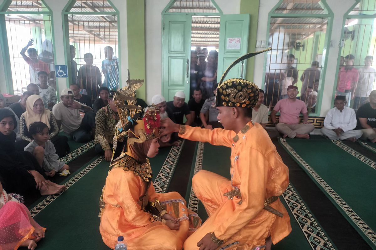 Seorang narapidana menikah di Lapas Pohuwato Gorontalo