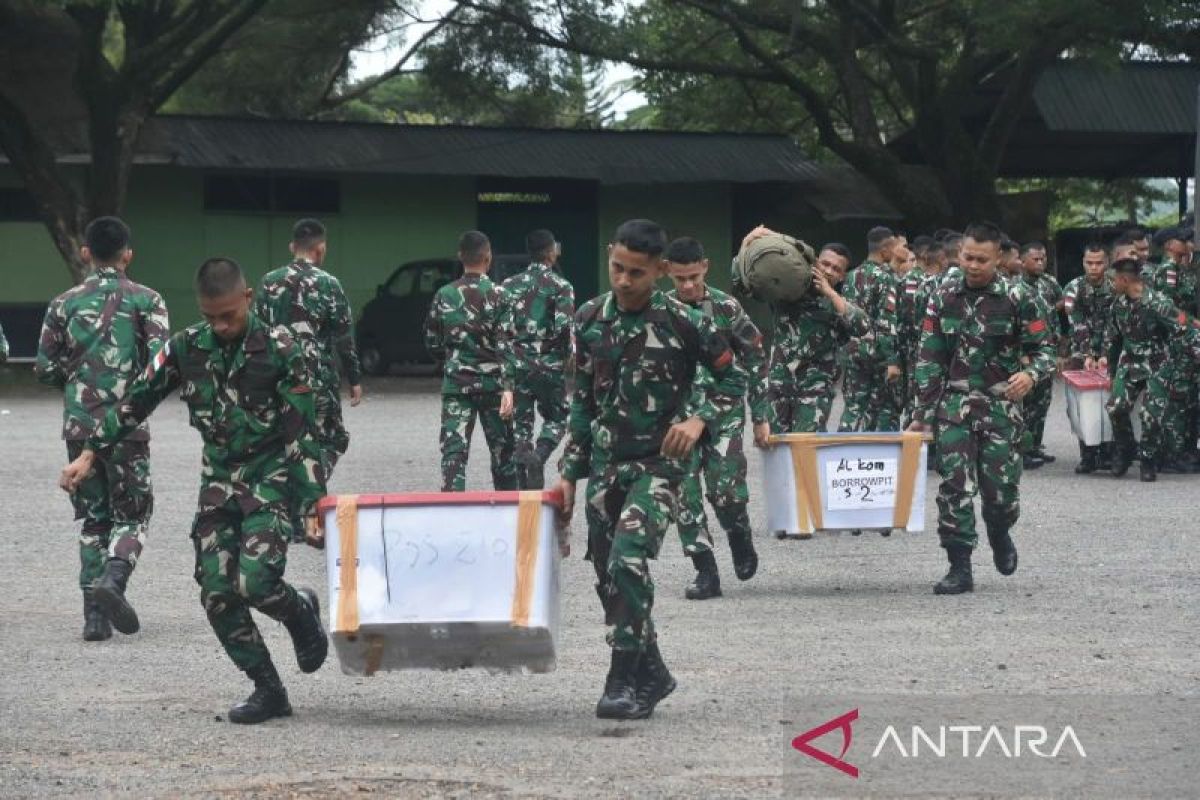 345 prajurit TNI asal Aceh sudah kembali dari Papua