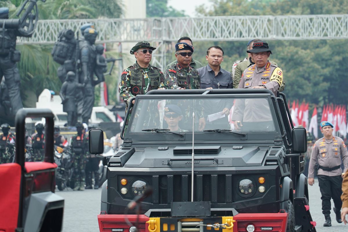 15 ribu personel pengamanan disiapkan saat pengambilan sumpah Presiden