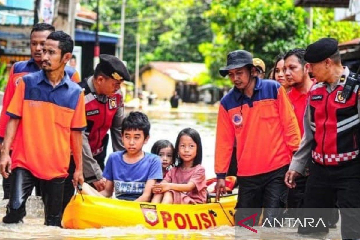 Sebanyak 10.586 jiwa terdampak banjir di Kota Tebing Tinggi