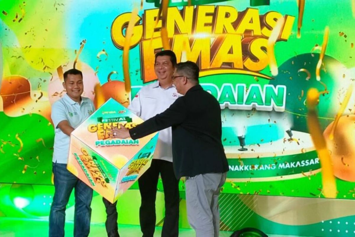 OJK Sulselbar apresiasi Festival Generasi Emas Pegadaian