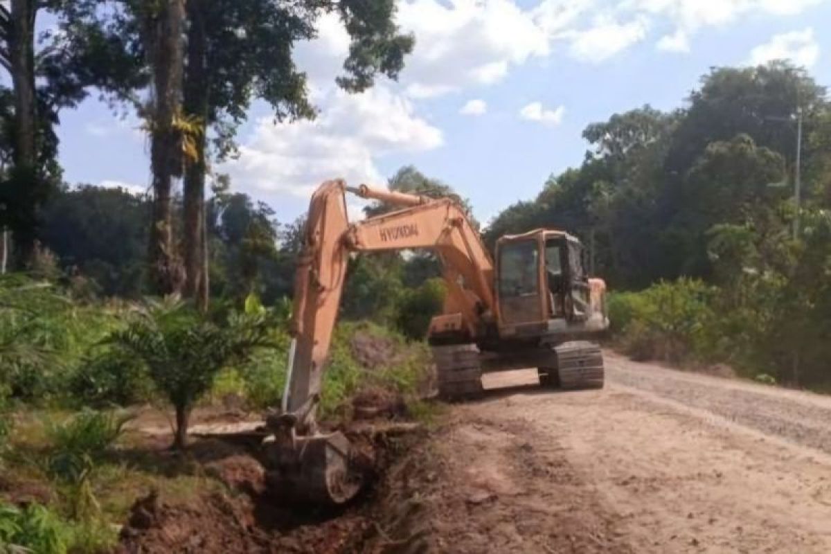 DPU Gumas paparkan progres dua ruas jalan hasil DBH sawit