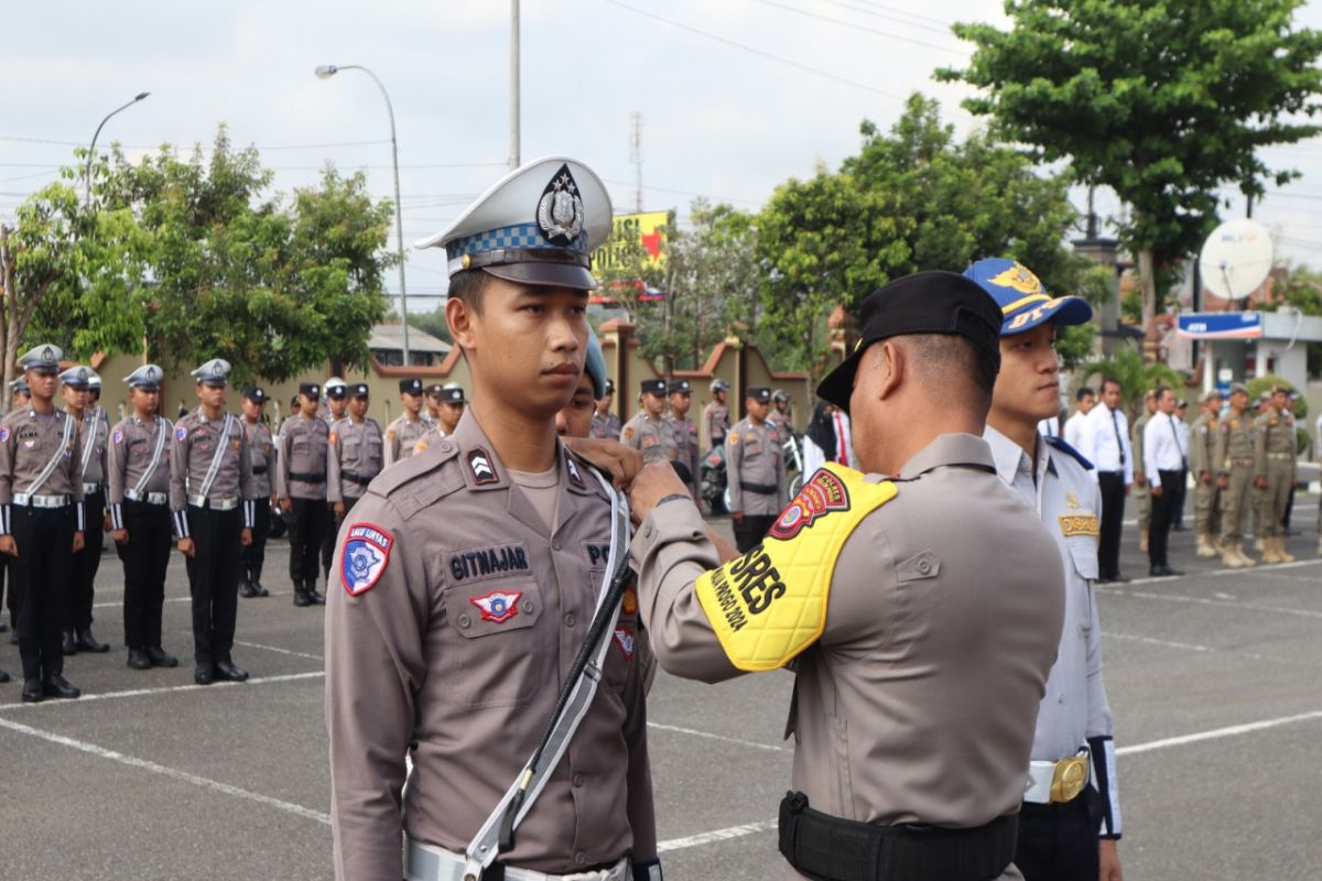 Polres Kulon Progo melaksanakan Operasi Zebra ciptakan ketertiban