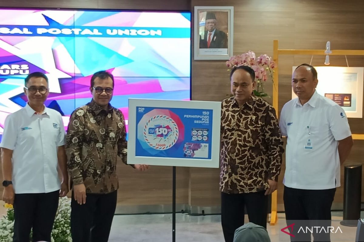 Kemenkominfo luncurkan prangko seri 150 tahun