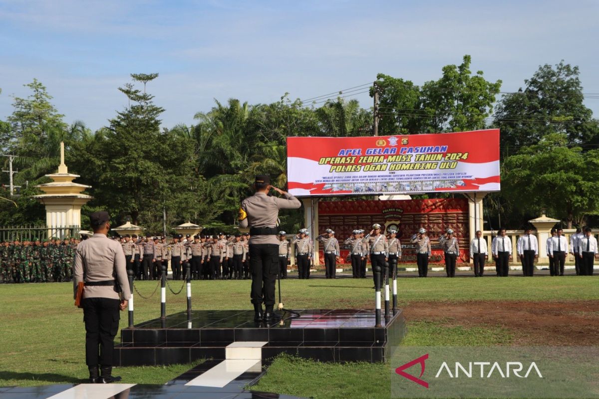 Polres OKU berlakukan tilang manual-elektronik  pada Operasi Zebra 2024