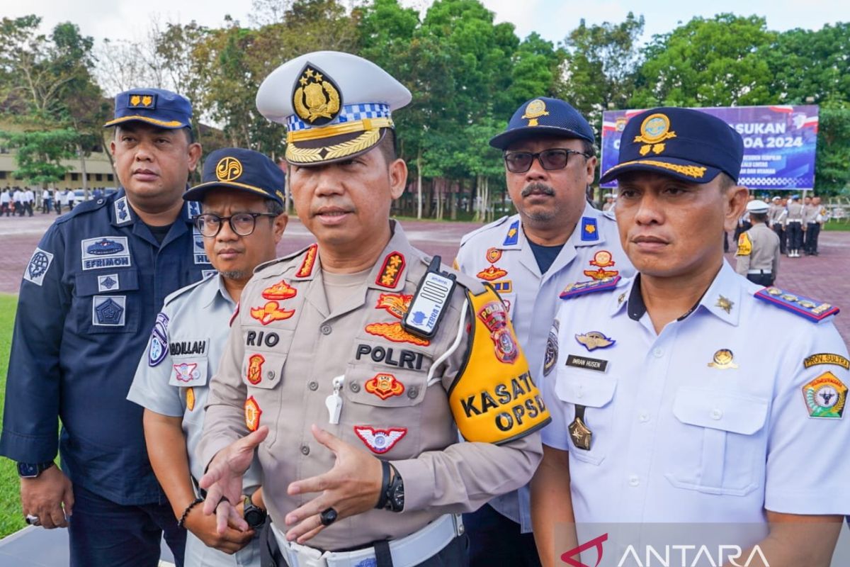 Polda Sultra kerahkan 376 personel pada Operasi Zebra Anoa 2024