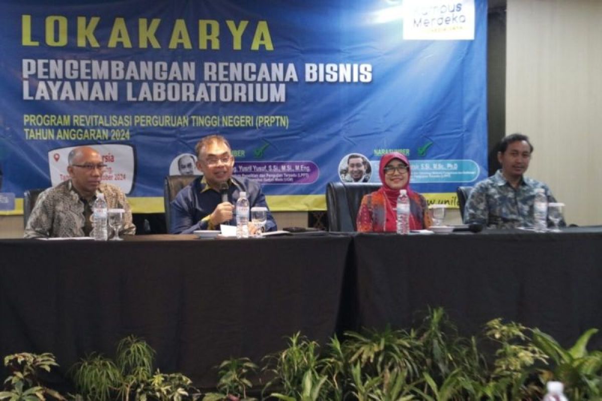 Unila gelar lokakarya pengembangan rencana bisnis Laboratorium PRPTN 2024