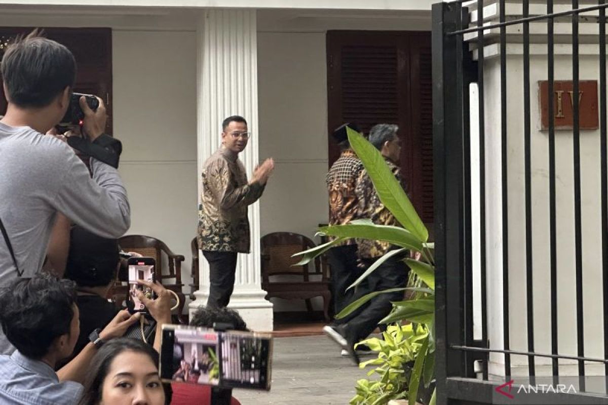 Raffi Ahmad  tiba di kediaman Prabowo saat pemanggilan calon wamen