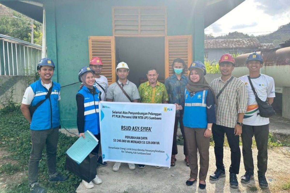 PLN NTB dukung optimalisasi layanan di RSUD Asy-Syifa' dengan penambahan daya listrik