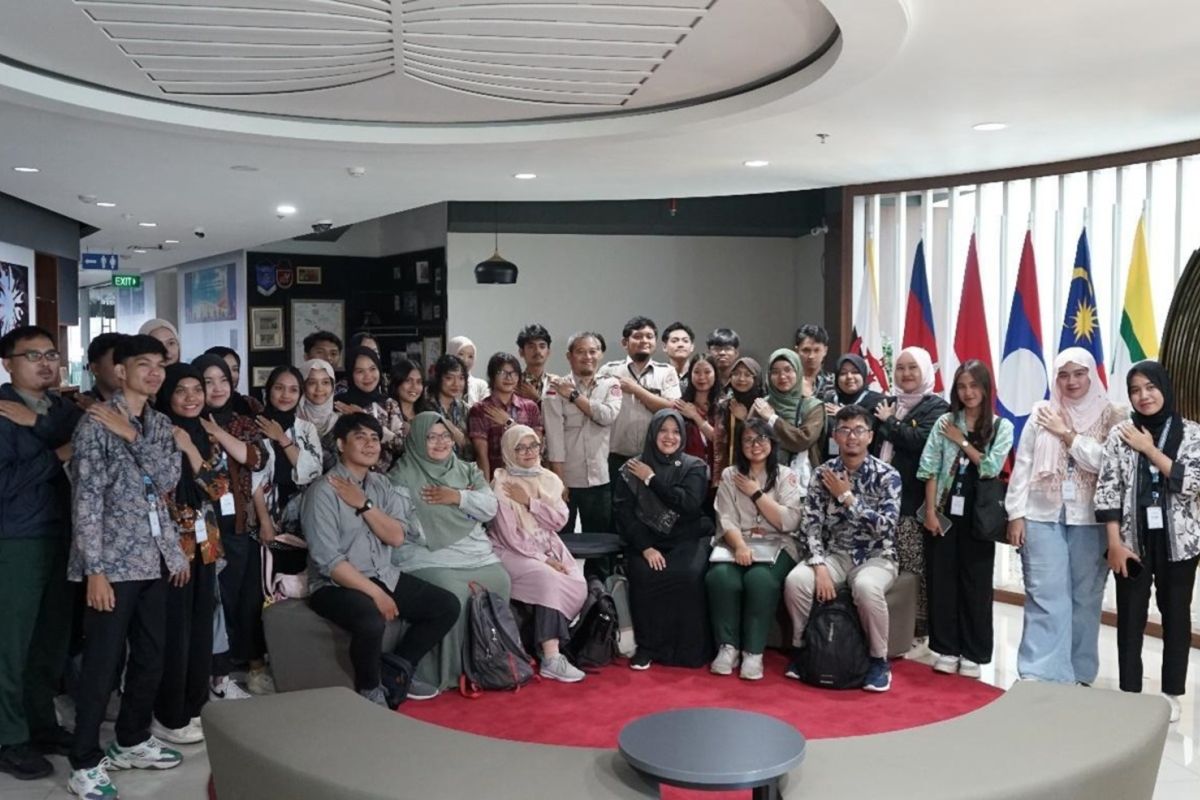 Mahasiswa SAP Itera belajar kesiapsiagaan bencana hingga teknologi satelit