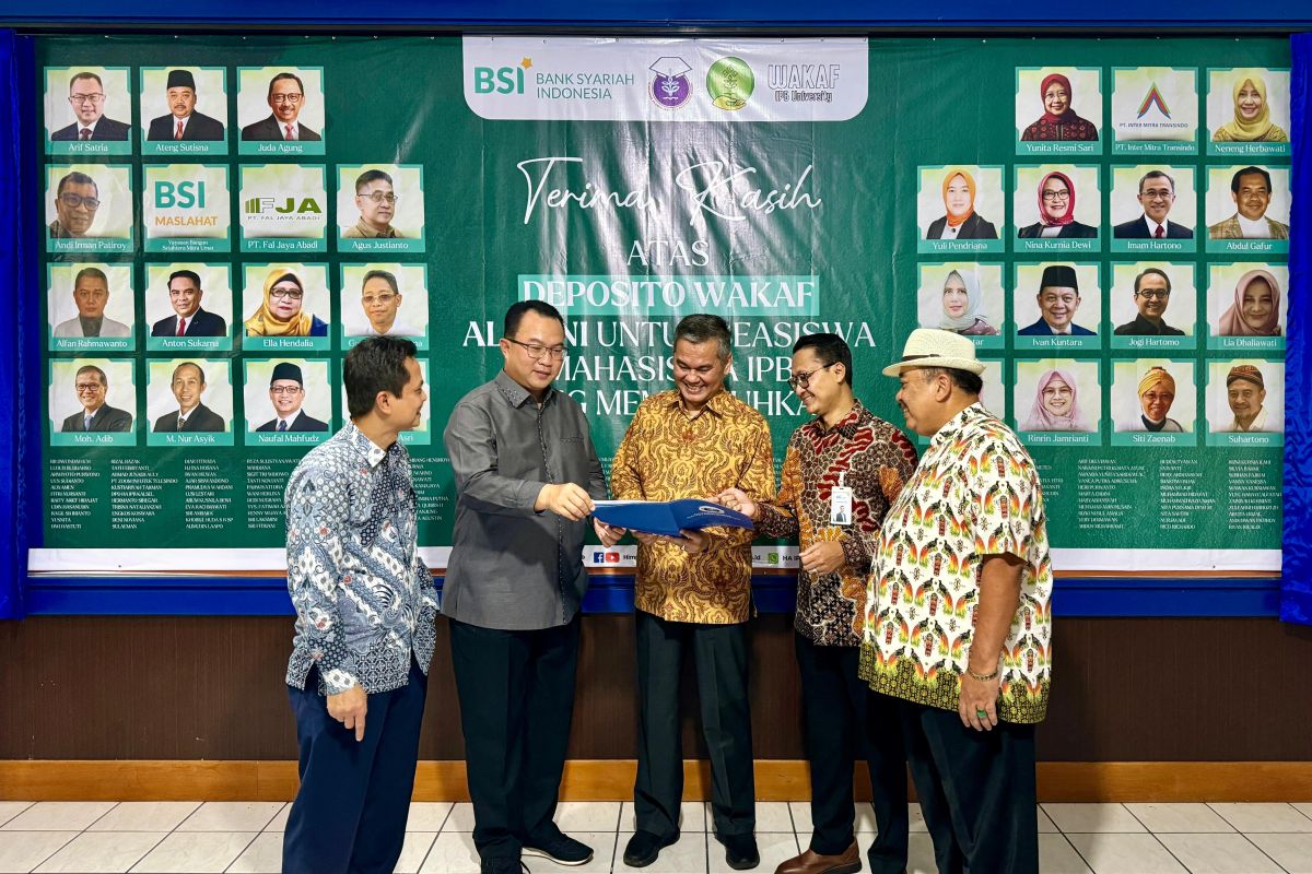 BSI-IPB himpun dana Rp20,9 miliar untuk 165 mahasiswa kurang mampu