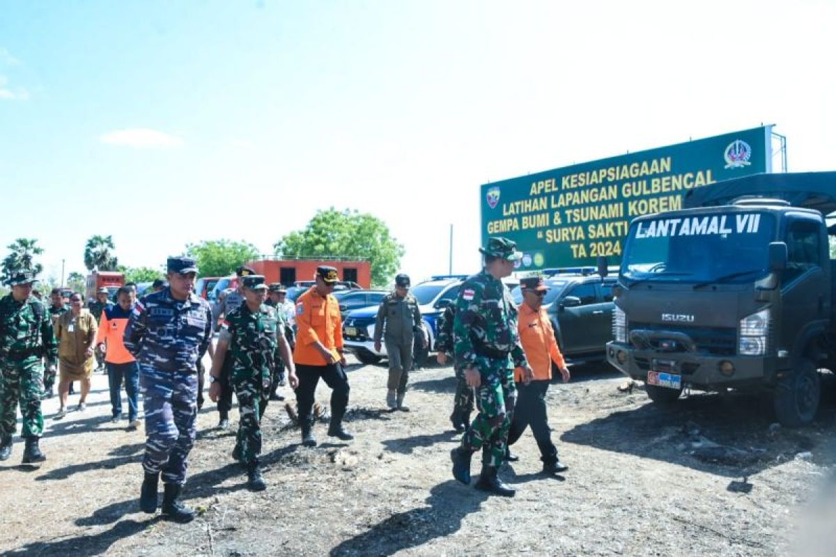 Korem 161/WS gelar latihan penanggulangan bencana alam di Kupang