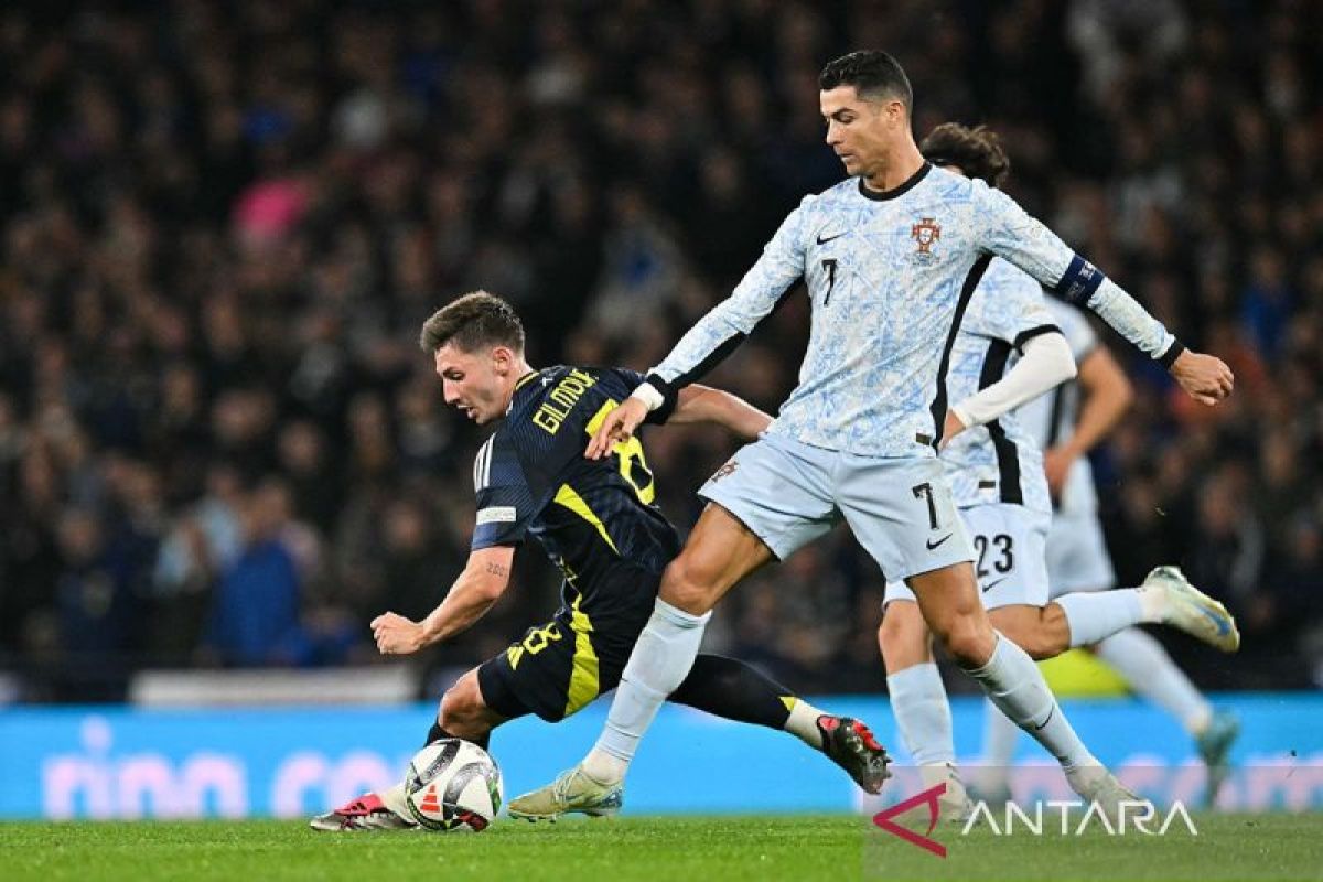 UEFA Nations League - Timnas Portugal dipaksa bermain  0-0 lawan Skotlandia