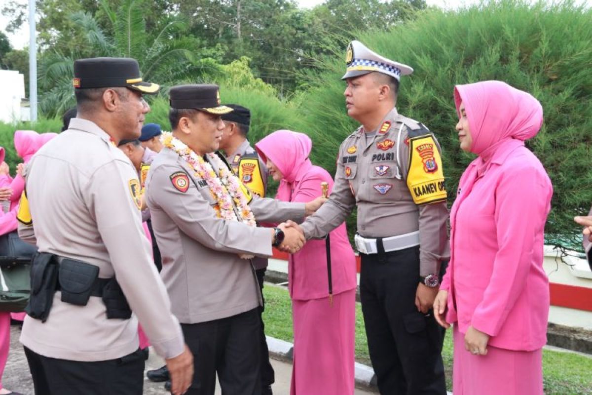 Kapolda Kaltara Laksanakan Kunker ke Mako Polres Nunukan