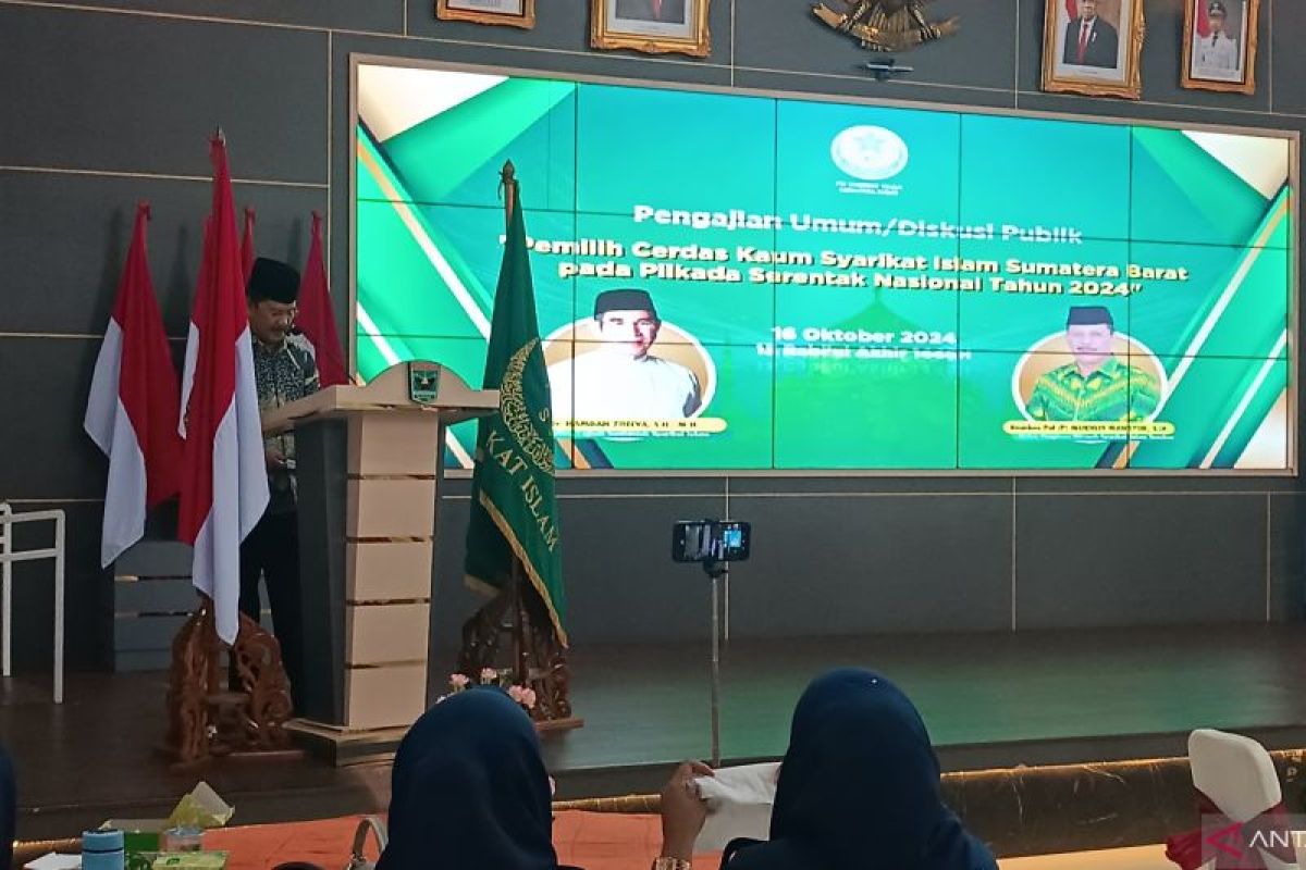 Diskusi Publik Syarikat Islam : Pemilih cerdas hasil pemimpin yang berkualitas