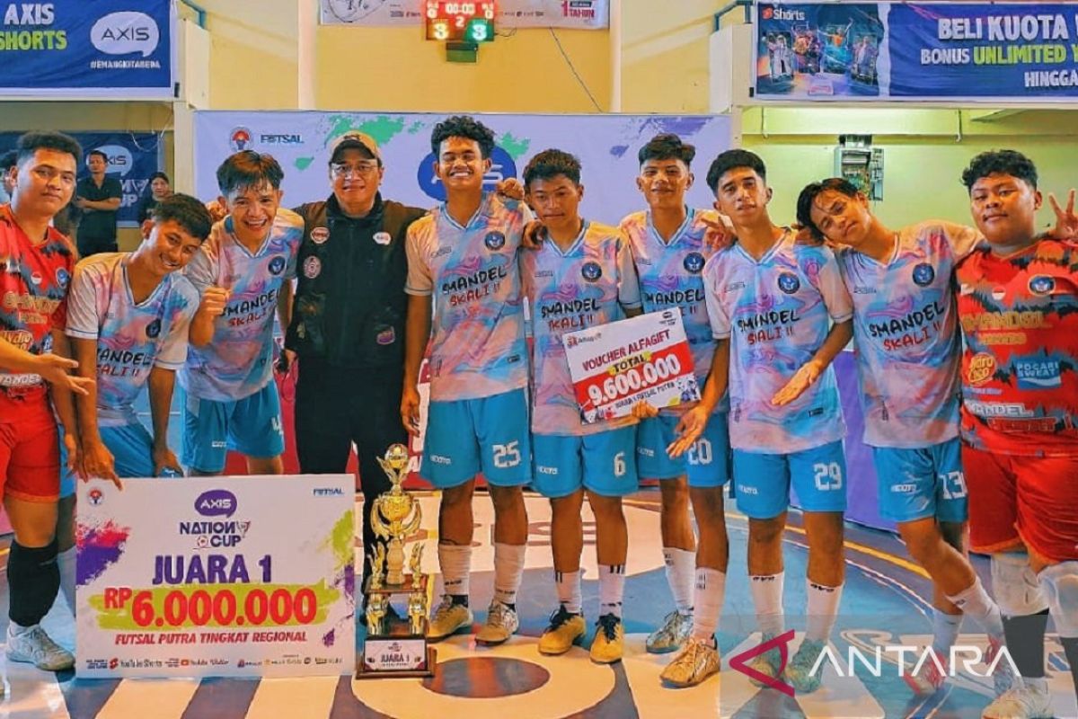 SMU N 8 Manado raih juara pertama Axis Nation Cup 2024 di Sulut