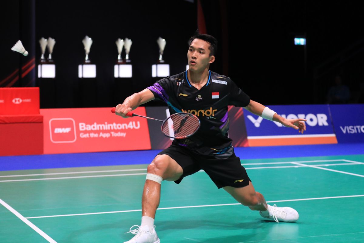 Jonatan maju ke 16 besar Denmark Open