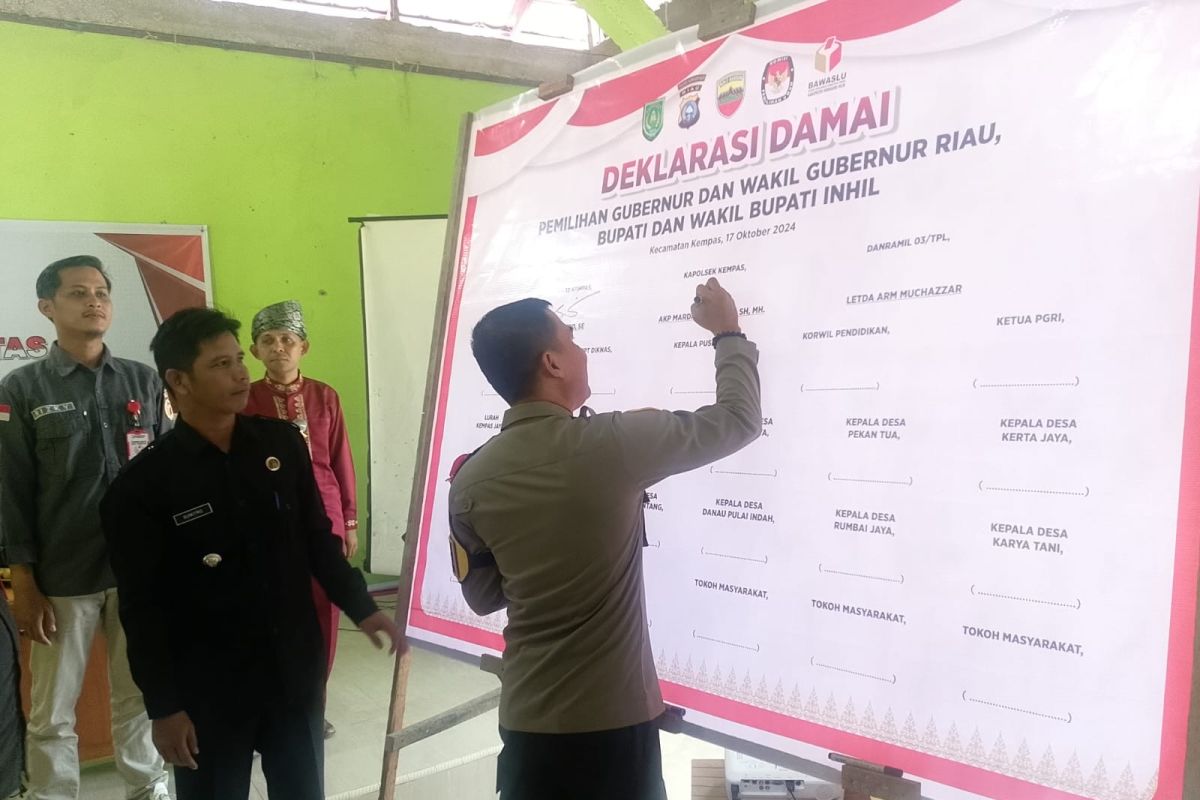 Forkopimcam Kempas gelar deklarasi Pilkada Damai dan netralitas