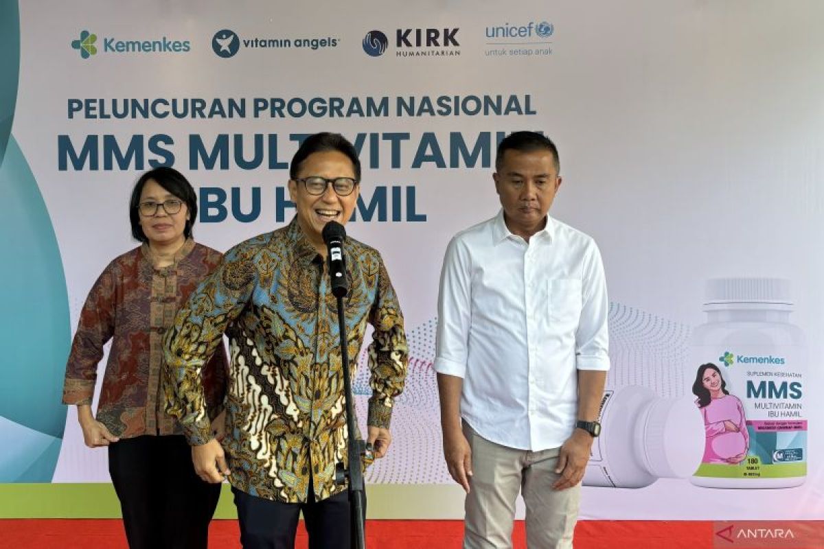 Menkes luncurkan tablet MMS untuk penuhi gizi ibu hamil