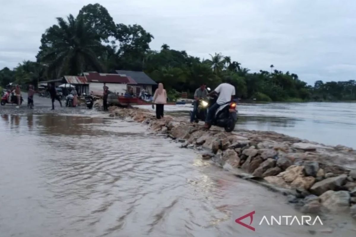 BPBD: Dua desa di Nagan Raya masih terendam banjir