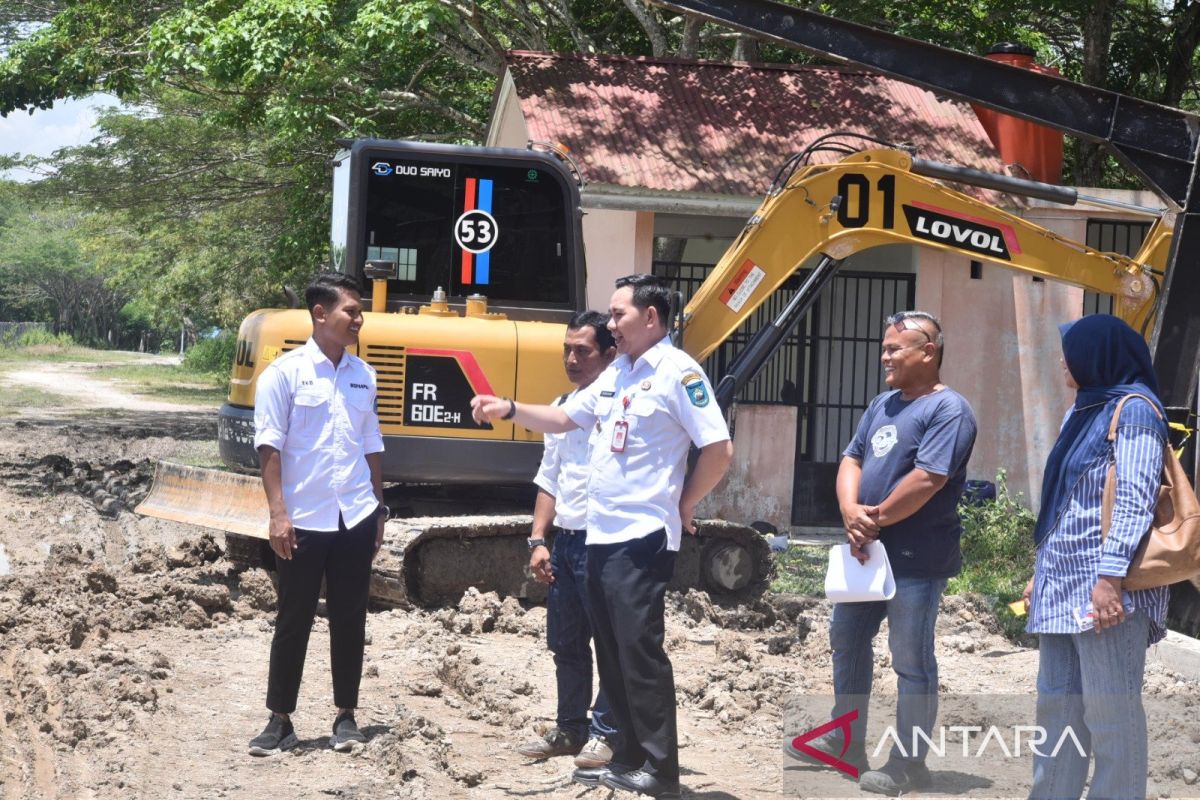 Pj Wali Kota Sawahlunto pantau dan evaluasi pembangunan infrastruktur destinasi wisata di Kandi