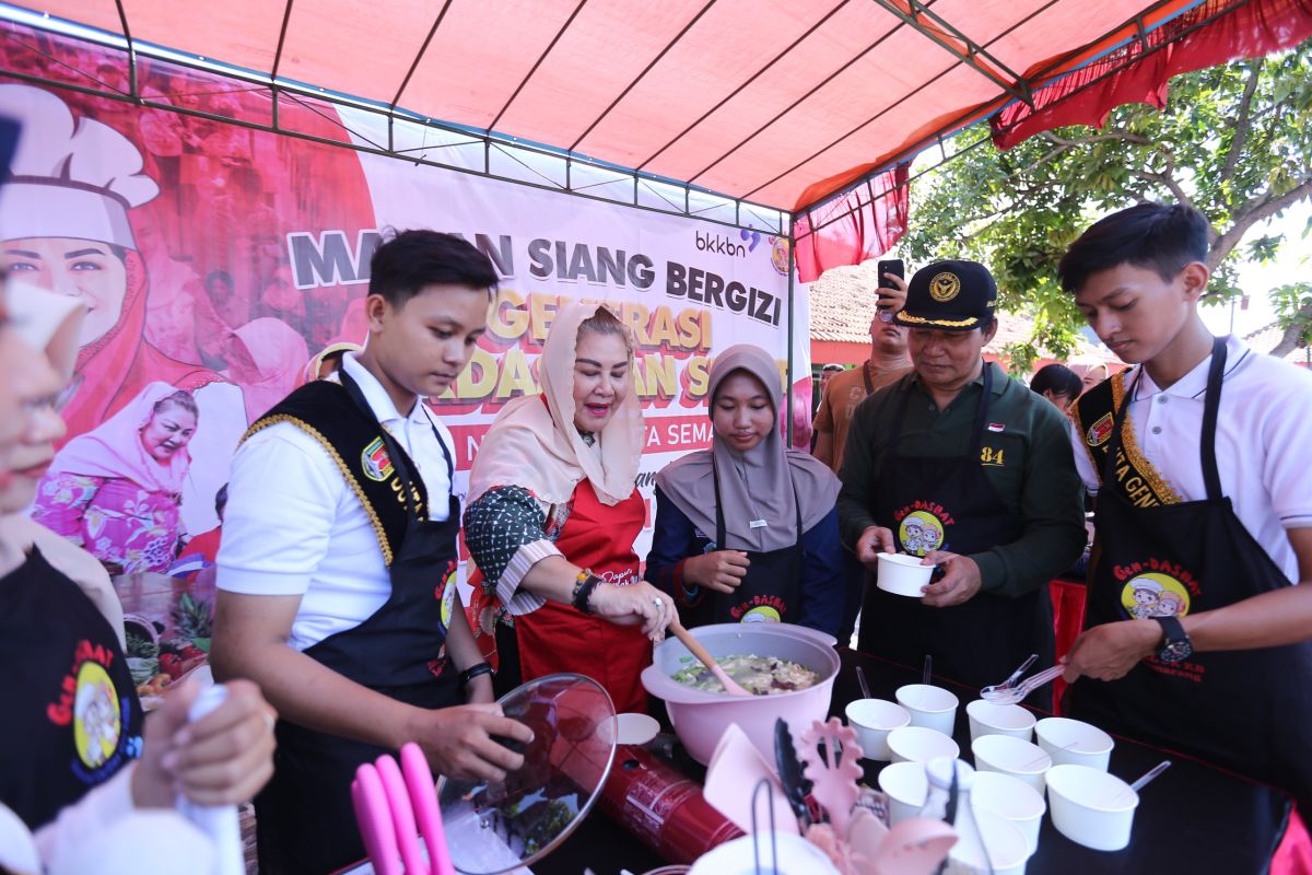 Generasi muda di Semarang dilibatkan dalam implementasikan program makan siang bergizi