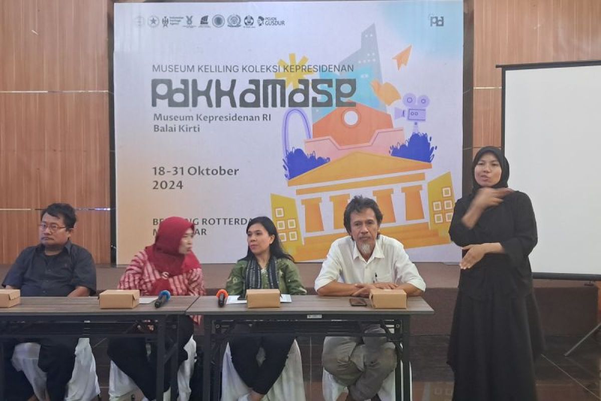 Museum Keliling Kepresidenan RI hadir di Makassar