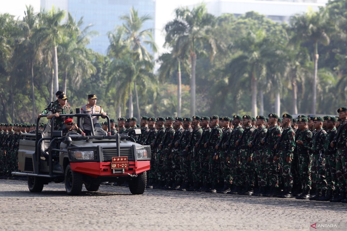 TNI bentuk 10 satgas untuk pengamanan VVIP pelantikan presiden-wapres