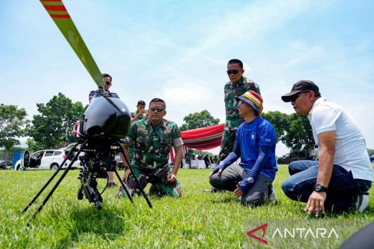 Kostrad TNI AD kembangkan kemampuan drone heli dengan teknologi AI