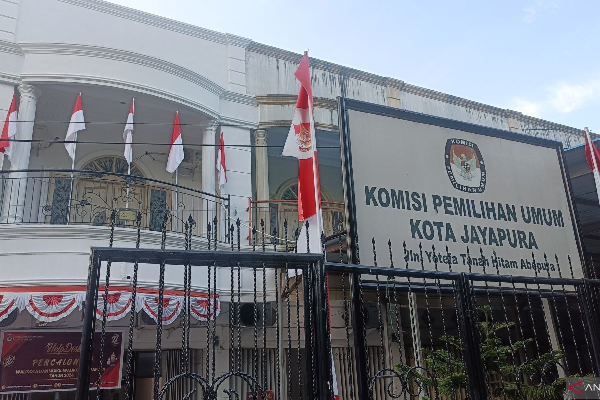 KPU Kota Jayapura menerima enam jenis logistik Pilkada 2024