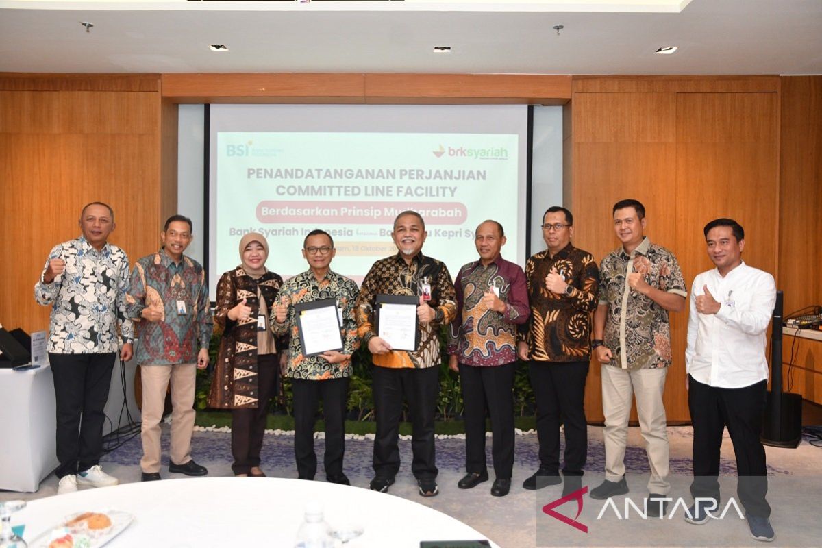 Kolaborasi dengan BSI, BRK Syariah teken perjanjian Committed Line Facility