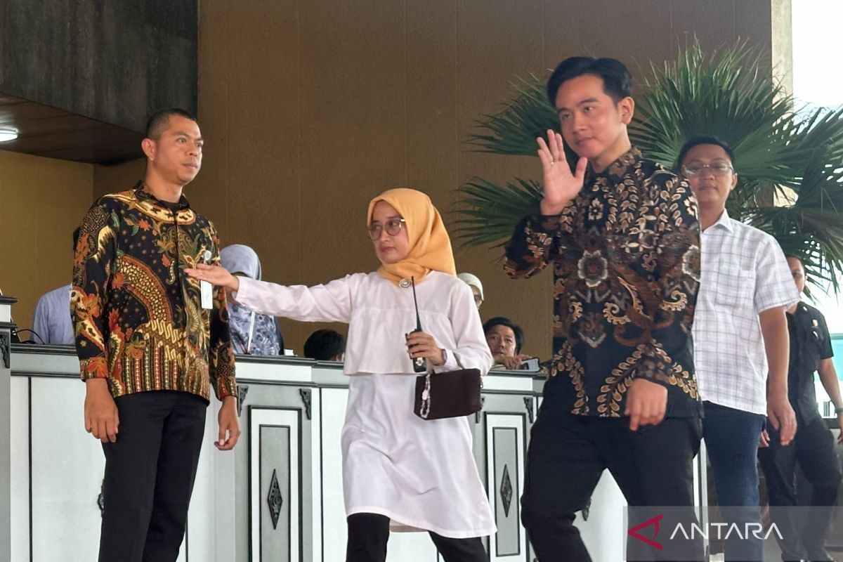 Gibran hadiri geladi bersih pelantikan Presiden-Wakil Presiden terpilih