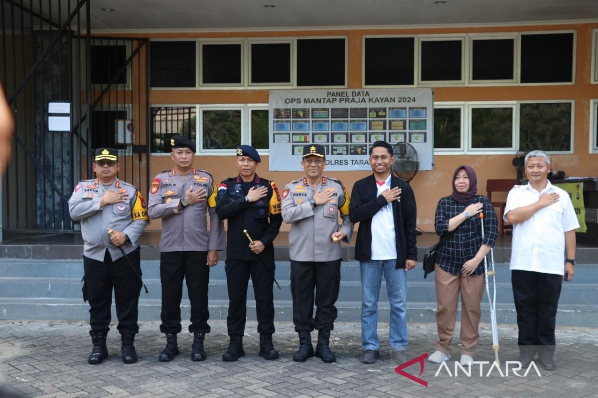 Kapolda Kaltara tinjau gudang logistik pilkada di Tarakan dan Bulungan