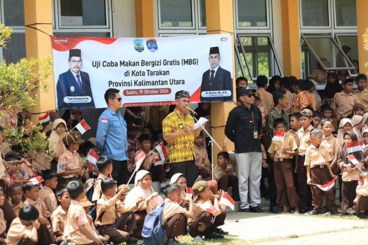 Pemkot Tarakan Uji Coba Program Makan Bergizi Gratis