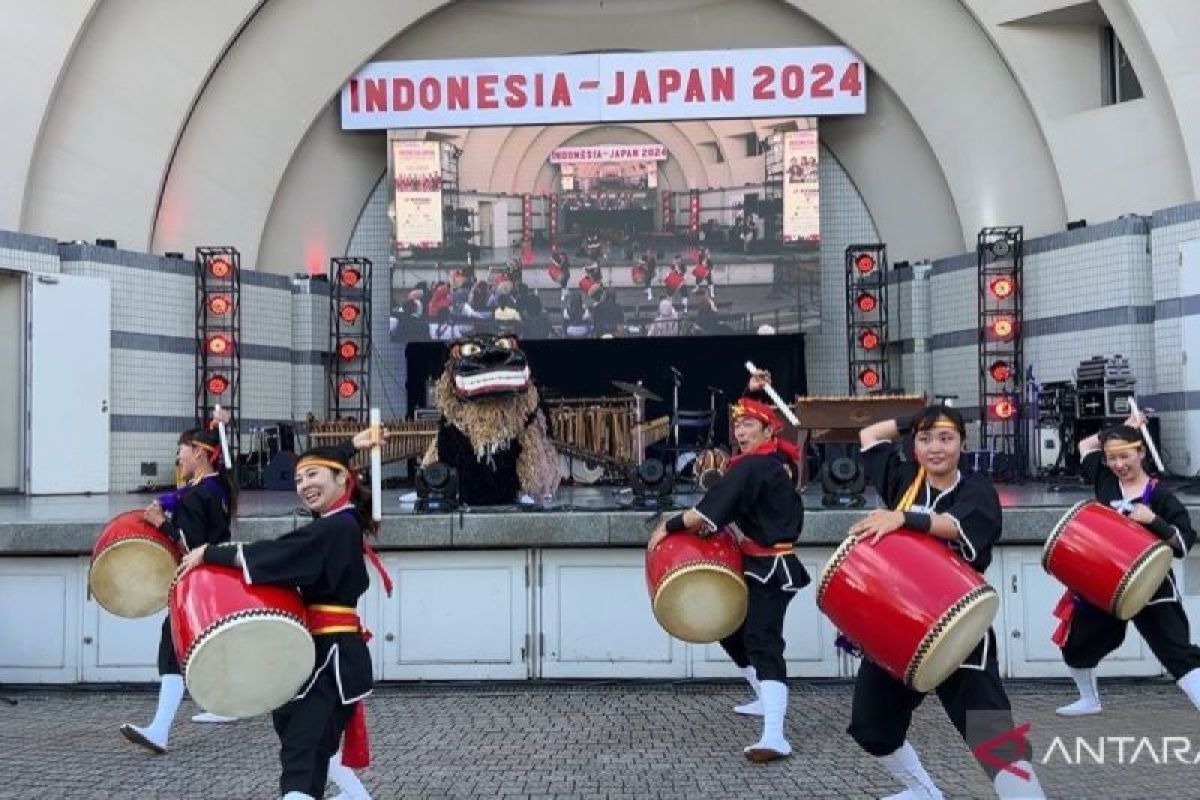 Seniman Indonesia-Jepang berbaur dalam Festival Indonesia 2024 di Tokyo