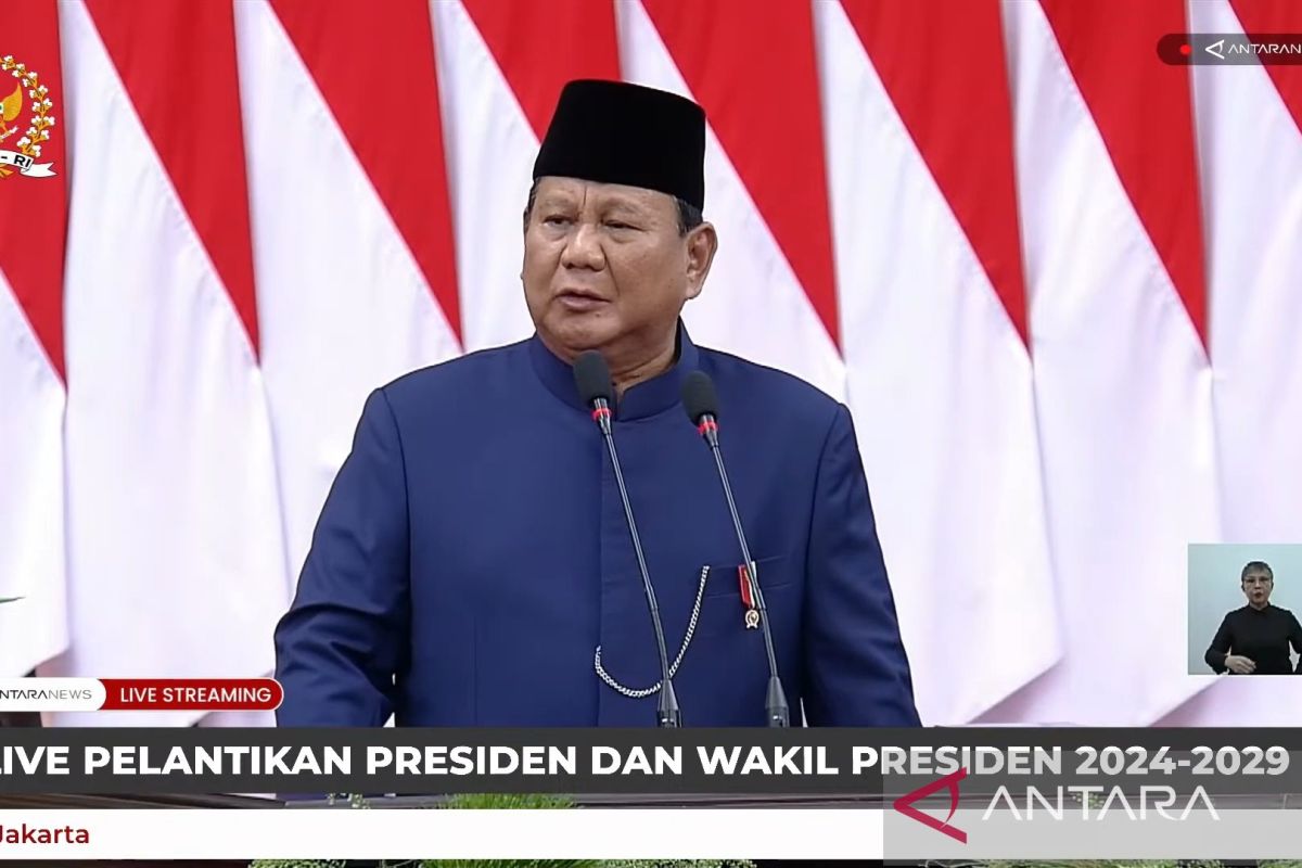 Prabowo beri nama kabinetnya Kabinet Merah Putih