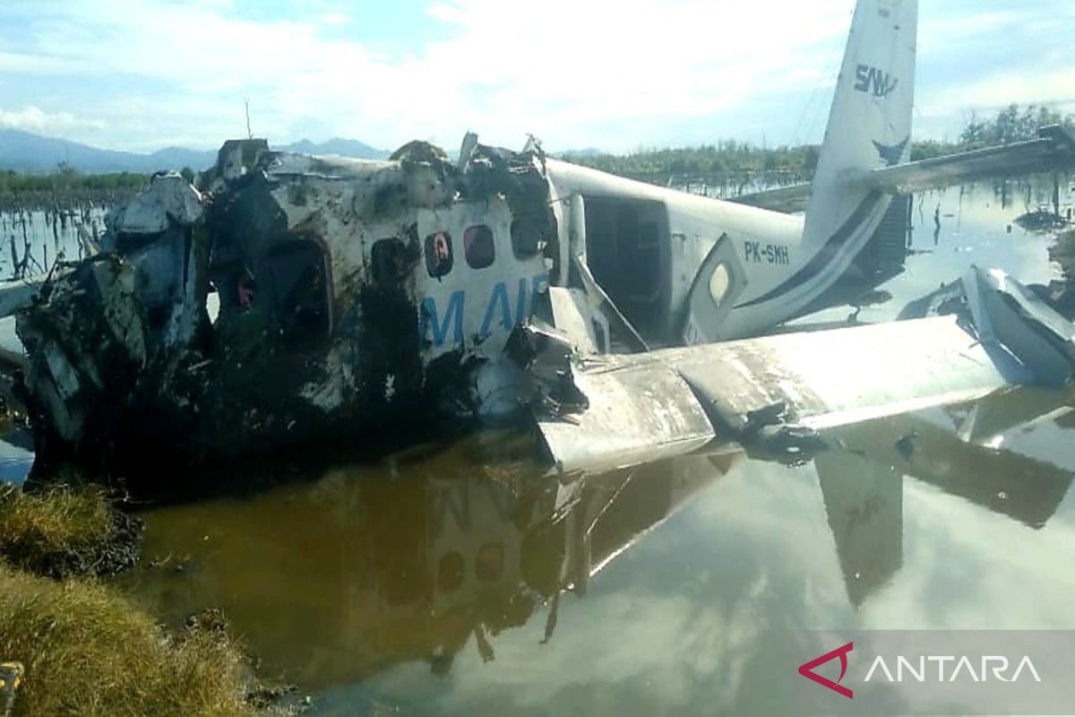 Empat orang tewas, Gubernur Gorontalo belasungkawa jatuhnya pesawat SAM Air