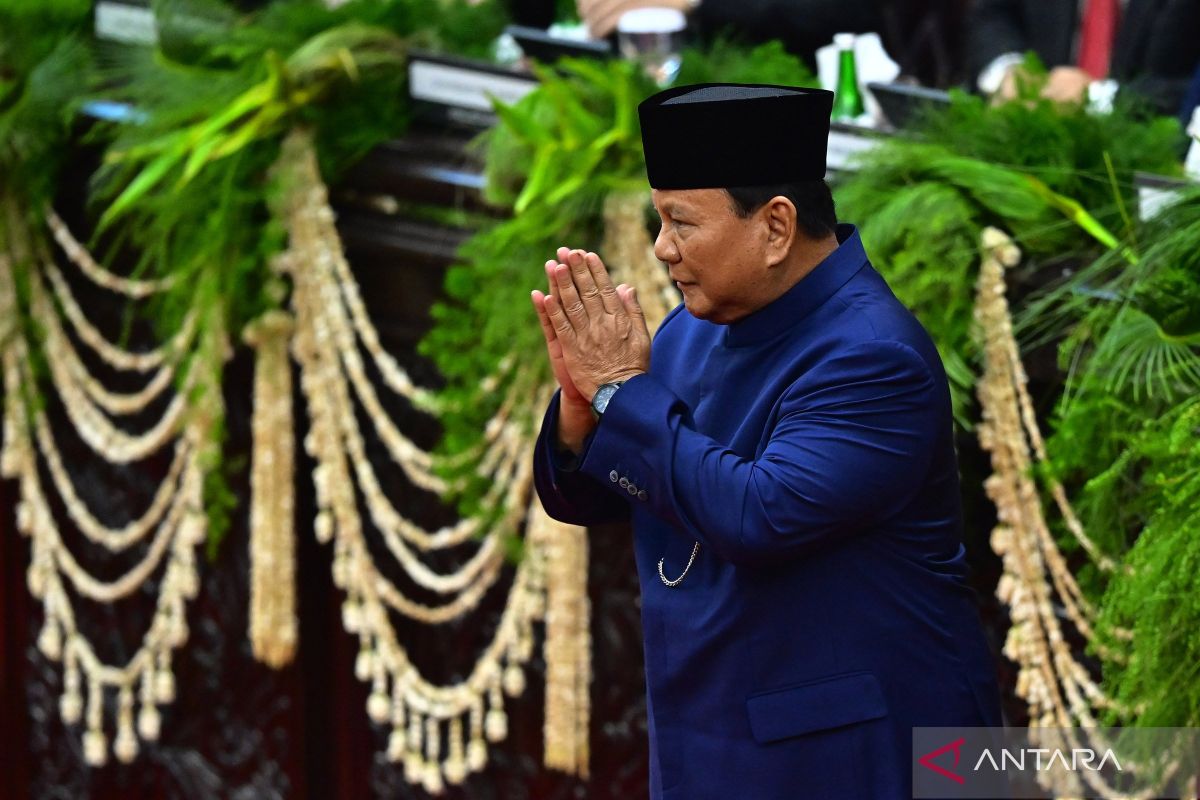 Prabowo ucapkan terima kasih ke Megawati hingga Jokowi