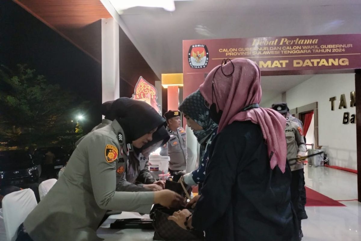 Debat Cagub Sultra di Baubau berlangsung kondusif