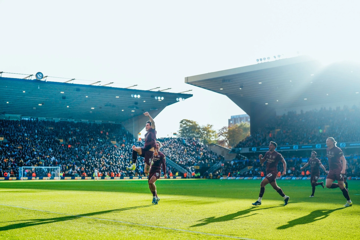 Manchester City taklukkan Wolves skor 2-1